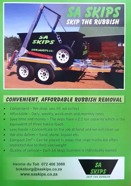 SA Skips East Rand - Boksburg & Germiston photo 1