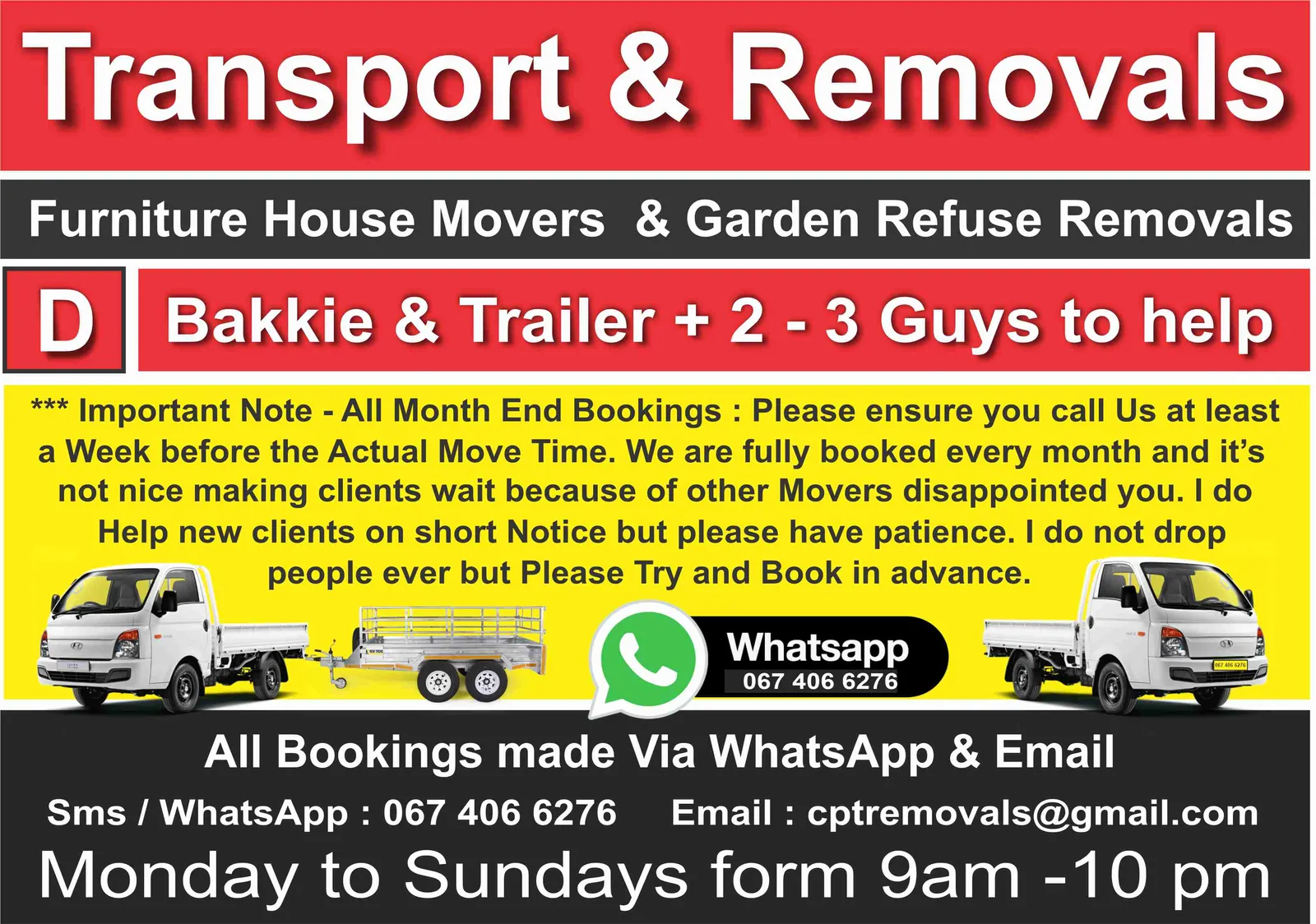 Furniture Removals company Cape Town photo 3