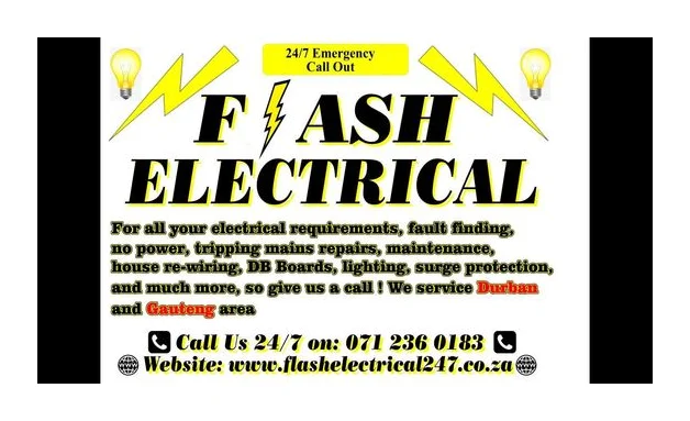 Flash Electrical 247 logo