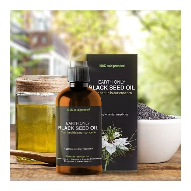 Earth Only Black Seed oil logo