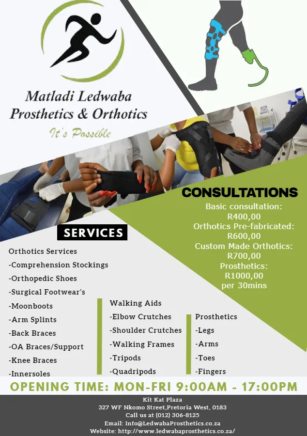 Matladi Ledwaba Prosthetics and Orthotics photo 1