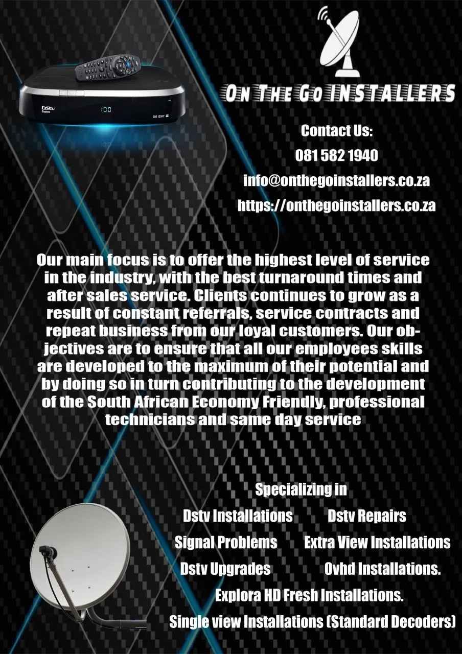 Onthego dstv installations and repairs 24/7 photo 2