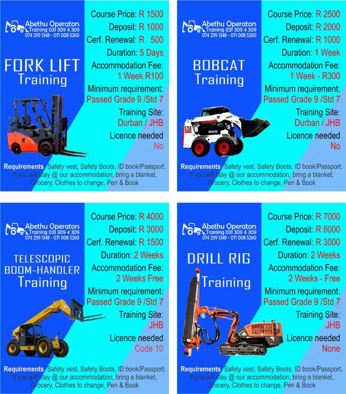 ABETHU TRAINING TLB IN DURBAN 031 309 4309 photo 2